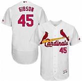 St.Louis Cardinals #45 Bob Gibson White 2016 Flexbase Collection Stitched Baseball Jersey DingZhi,baseball caps,new era cap wholesale,wholesale hats